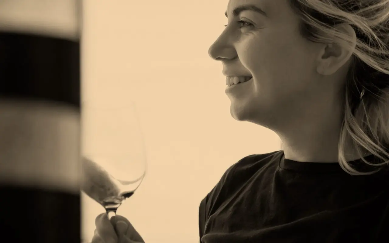 A presentation website for an oenology consultant