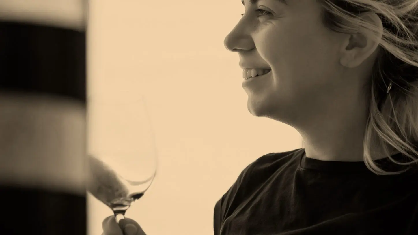 A presentation website for an oenology consultant